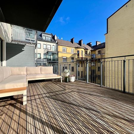 Modern Apartment With Private Terrace Helsinki Eksteriør billede